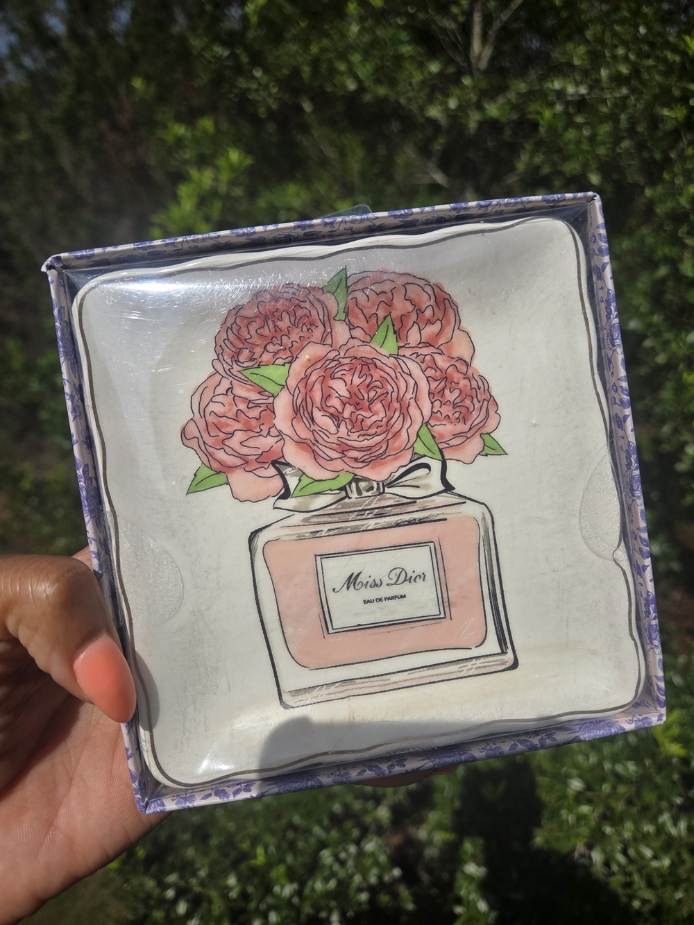 Miss Dior Floral Trinket Dish - Pink